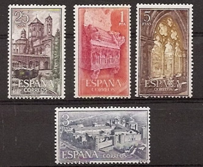 Sellos - Países - España - 2º Cent. (Series Completas) - Estado Español - 1963 - 1494/97 - ** - Click en la imagen para cerrar