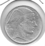 Monedas - Europa - Belgica - 141.1 - 1949 - 20 francos - plata