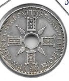 Monedas - Europa - Gran BretaÃ±a - 5 - 1935 - Shilling - Plata - Nueva Guinea