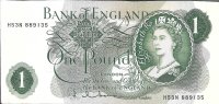 Billetes - Europa - Inglaterra - 374c - mbc+ - Pound - Num.ref: H53N889135