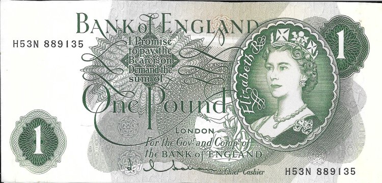 Billetes - Europa - Inglaterra - 374c - mbc+ - Pound - Num.ref: H53N889135 - Click en la imagen para cerrar