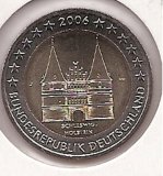 2€ - Alemania - SC - Año 2006 - Schleswig-Holstein 5 monedas - 5 cecas