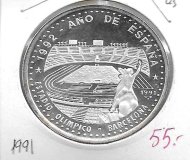 Monedas - America - Cuba - 350 - 1991 - 10 pesos - plata