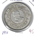 Monedas - Africa - Marruecos - 54 - 1956 - 500 francos - plata