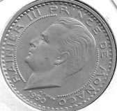 Monedas - Europa - MÃ³naco - 133 - 1950 - 100 Francos