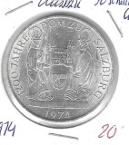 Monedas - Europa - Austria - 2921 - 1974 - 50 shillings - plata