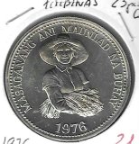 Monedas - Asia - Filipinas - 214 - 1976 - 25 piso - plata