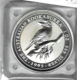 Monedas - Oceania - Australia - - 1995 - dolar - kookaburra - plata