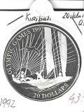 Monedas - Oceania - Kiribati - 17 - 1992 - 20 dollars - plata