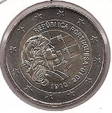 2€ - Portugal - Año 2010 - Busto república