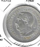 Monedas - America - Mexico - 458 - 1957 - 1 peso