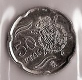 Monedas - España - Juan Carlos I (pesetas) - 2000 - 050 pesetas