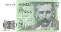 Billetes - EspaÃ±a - Juan Carlos I (1975 - 2014) - 1000 ptas - 533 - SC - 1979 - Num.ref: 96666794 sin serie