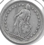 Monedas - Europa - Suiza - 21 - Año 1943 - Franco