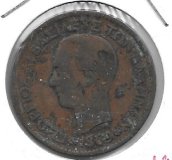 Monedas - Europa - Grecia - 43 - 1869 - 10 lepta