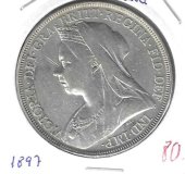 Monedas - Europa - Gran BretaÃ±a - 783 - 1897 - crown