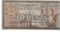 Billetes - Asia - Indochina Francesa - 85e - EBC - 10 ct - Num.ref: 425687