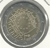 Monedas - Euros - 2€ - Finlandia - SC - Año 2015 - Bandera