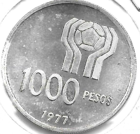 Monedas - America - Argentina - 78 - 1978 - 1000 pesos - plata - Click en la imagen para cerrar