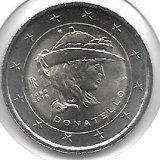 Monedas - Euros - 2€ - Italia - Año 2016 - Donatello