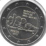 Monedas - Euros - 2€ - Malta - Año 2017 - Hagar Quim