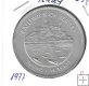 Monedas - Europa - Jersey - 44 - 1977 - 25 pence