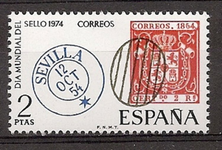 Sellos - Países - España - 2º Cent. (Series Completas) - Estado Español - 1974 - 2179 - ** - Click en la imagen para cerrar