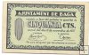 Billetes - EspaÃ±a - II RepÃºblica (1931 - 1939) - Locales - CataluÃ±a - 260 - EBC+ - 1937 - Baga - 50 Cts - num ref:4908