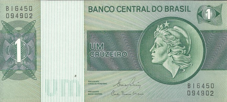 Billetes - America - Brasil - 194ac - Año 1980 - Cruzeiro - S/C - Click en la imagen para cerrar