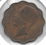 Monedas - Asia - Iraq - 103 - 1938 - 10 Fils