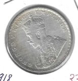 Monedas - Europa - Gran bretaÃ±a (India BritÃ¡nica) - 524 - 1918 - rupia - plata