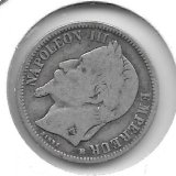 Monedas - Europa - Francia - 806.2 - 1866BB - franco - plata