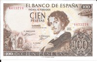 Billetes - EspaÃ±a - Estado EspaÃ±ol (1936 - 1975) - 100 ptas - 493 - ebc+ - 1965 - num. ref: 4473274