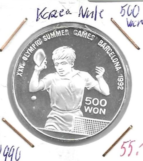 Monedas - Asia - Corea del Norte - 40 - 1990 - 500 won - Click en la imagen para cerrar