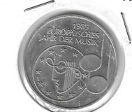 Monedas - Europa - Alemania - 162 - 1985 - 5 marcos