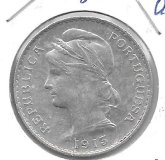 Monedas - Europa - Portugal - 561 - 1913 - 50 ctv - plata