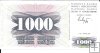 Billetes - Europa - Bosnia - 15 - sc - 1993 - 1000 dinar - Num.ref: 19719305