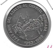 Monedas - America - Cuba - 324 - 1988 - peso