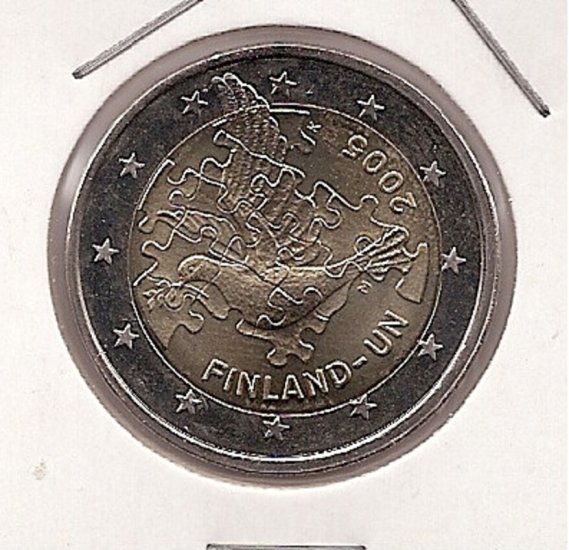 2€ - Finlandia - SC - Año 2005 - Pájaro - Click en la imagen para cerrar