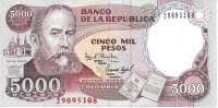 Billetes - America - Colombia - 440 - S/C - 1994 - 5000 Pesos - num ref:29095308