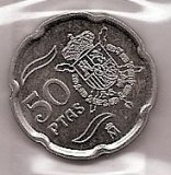 Monedas - España - Juan Carlos I (pesetas) - 1998 - 050 pesetas