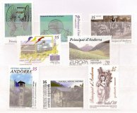 Andorra - Correo Español - Años completos - 1999 - **