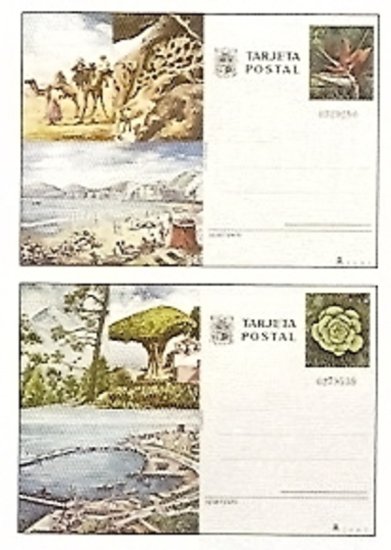 Sellos - España - Enteros Postales - Año 1977 - 115/16 - ** - Click en la imagen para cerrar