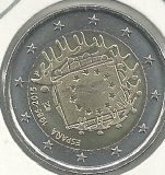 Monedas - Euros - 2€ - España - Año 2015 - Bandera