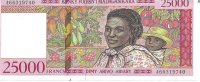 Billetes - Africa - Madagascar - 82 - sc - 1998 - 2500 francos - Num.ref: A66319740