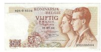 Billetes - Europa - Belgica - 139 - MBC - 1966 - 50 francos - Num.ref: 231138534