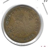 Monedas - Fichas Cooperativas y vales - - 1890 - Cooperativa Flor de Maig - 10 ct