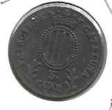 Monedas - EspaÃ±a - Isabel II (1833 - 1868) - 144 - 1837 - 3 quarts - Barcelona