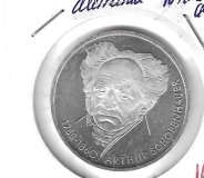 Monedas - Europa - Alemania - 168 - 1988D - 10 marcos - plata