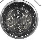 Monedas - Euros - 2€ - Estonia - 2019 - SC - Universidad de Tartu